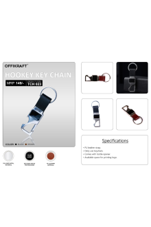 Offikraft  Hooky Keychain - Black